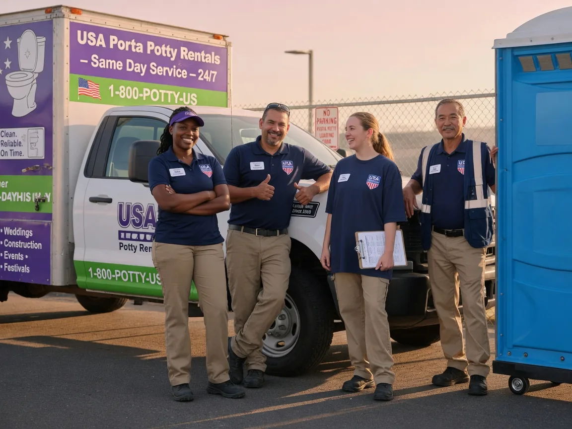 Porta Potty Rental company in Mapleton Depot, PA